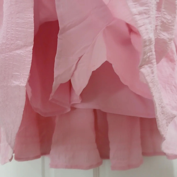 Simply Southern pink shirred skirt skort Size Large - Picture 5 of 6